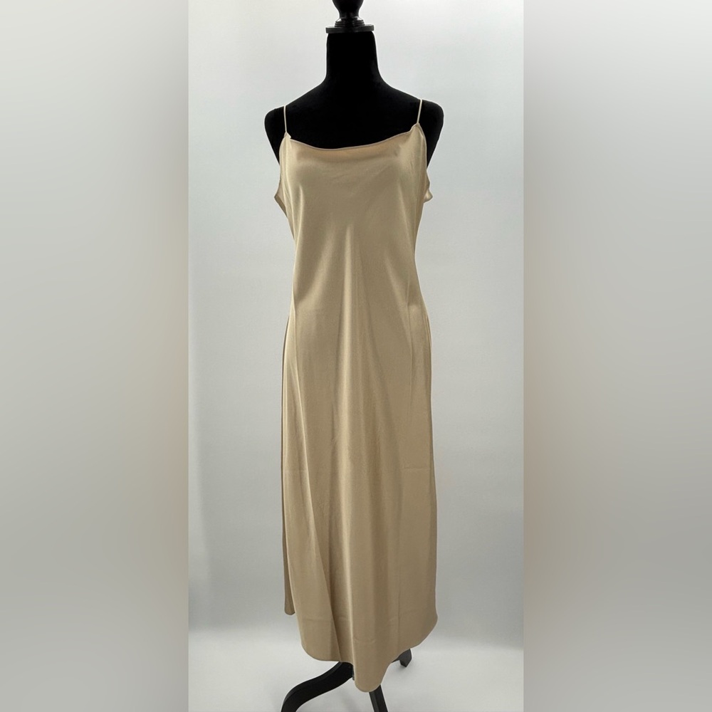 J Crew Gwyneth slip dress in luster charmeuse size 4 BV496 NWT‎ flaw - Picture 4 of 13